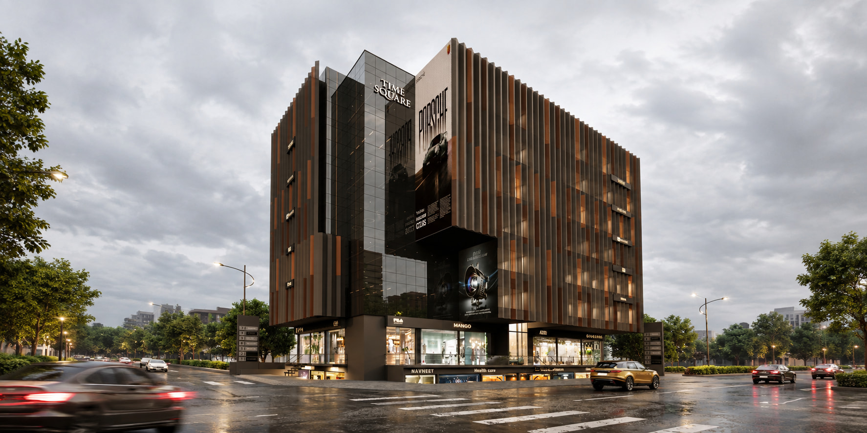 Time Square — ongoing commercial destination, Parvati Talkies