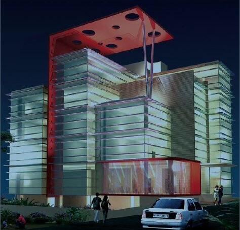 Square 9 — Commercial development in Assembly Road, Kolhapur